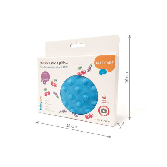 Babyono Termofor z pestek wiśni i suszonej lawendy