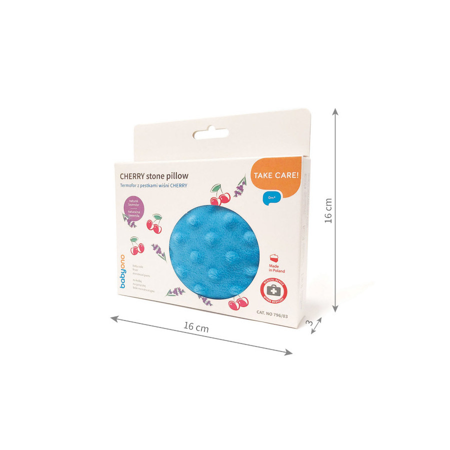 Babyono Termofor z pestek wiśni i suszonej lawendy