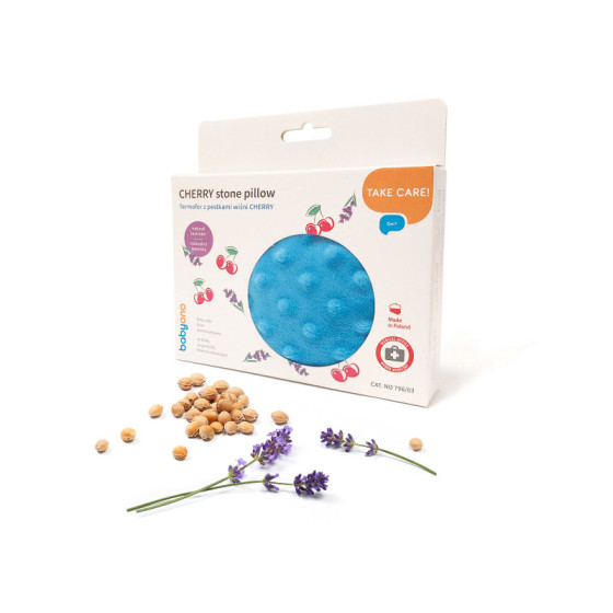 Babyono Termofor z pestek wiśni i suszonej lawendy