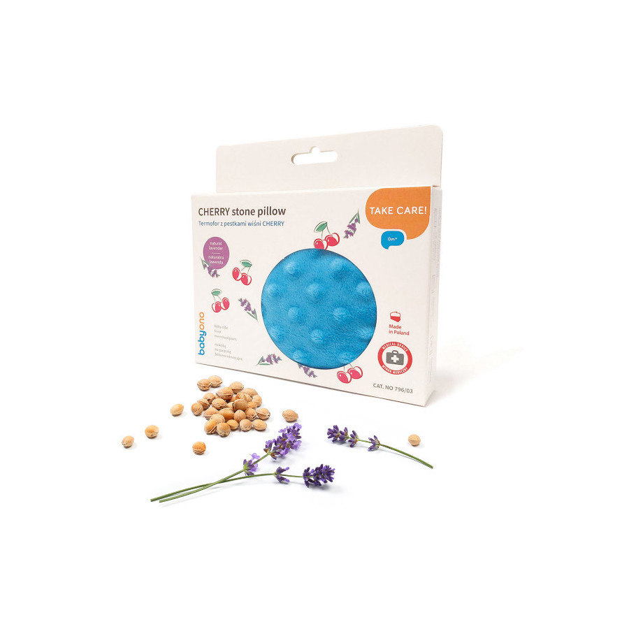 Babyono Termofor z pestek wiśni i suszonej lawendy