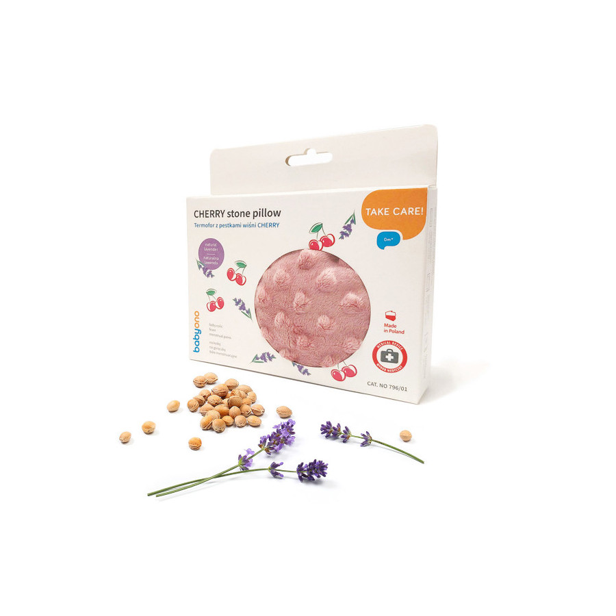 Babyono Termofor z pestek wiśni i suszonej lawendy