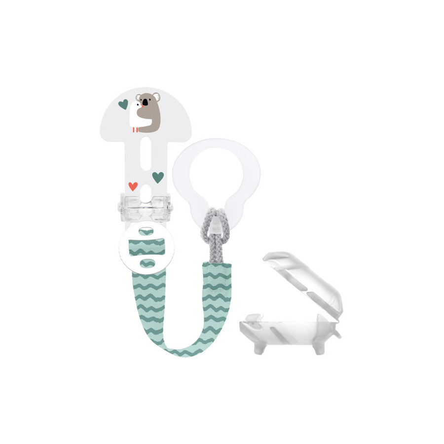 MAM Baby Zawieszka klips do smoczka uspokajającego Clip it!