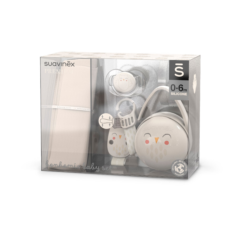 Suavinex Zestaw Startowy prezentowy SX Pro Butelka antykolkowa