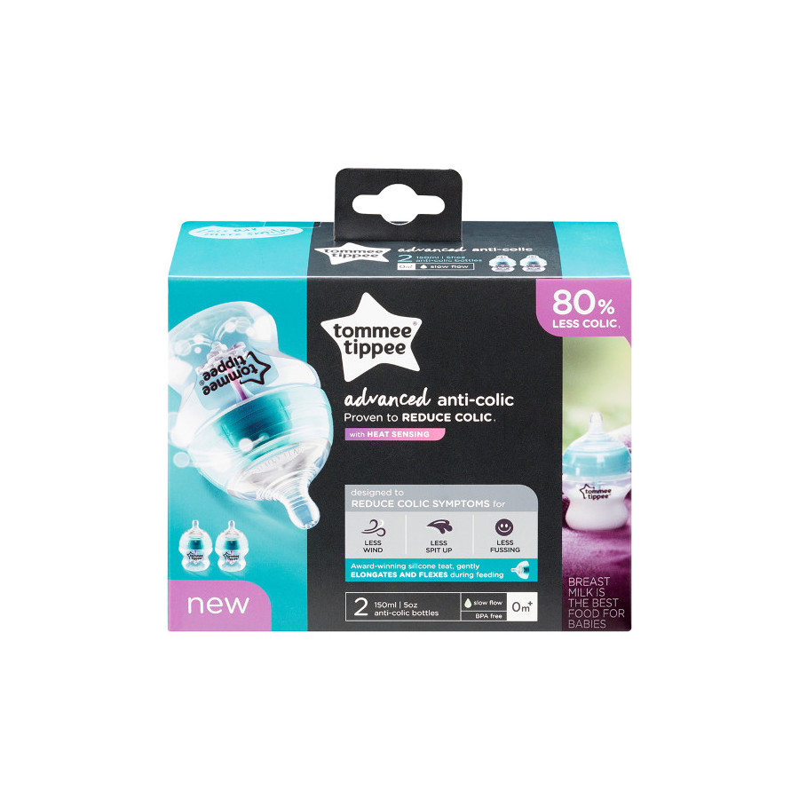 Tommee Tippee Butelka Anti-Colic Advanced 150ml 2 sztuki