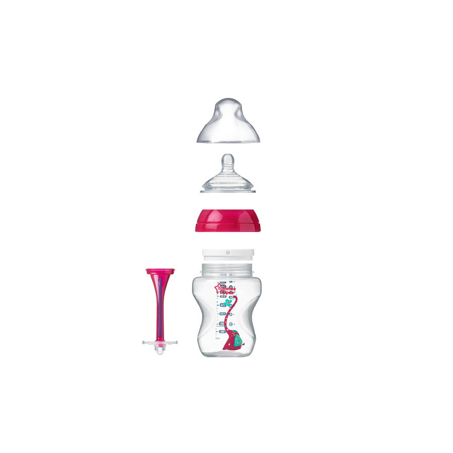 Tommee Tippee Butelka Anti-Colic Advanced 260ml 0m+ wolny przepływ