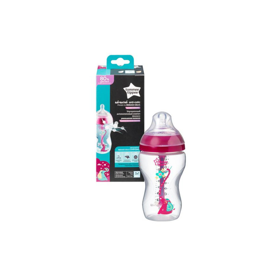 Tommee Tippee Butelka Anti-Colic Advanced 340 ml 3m+ średni przepływ