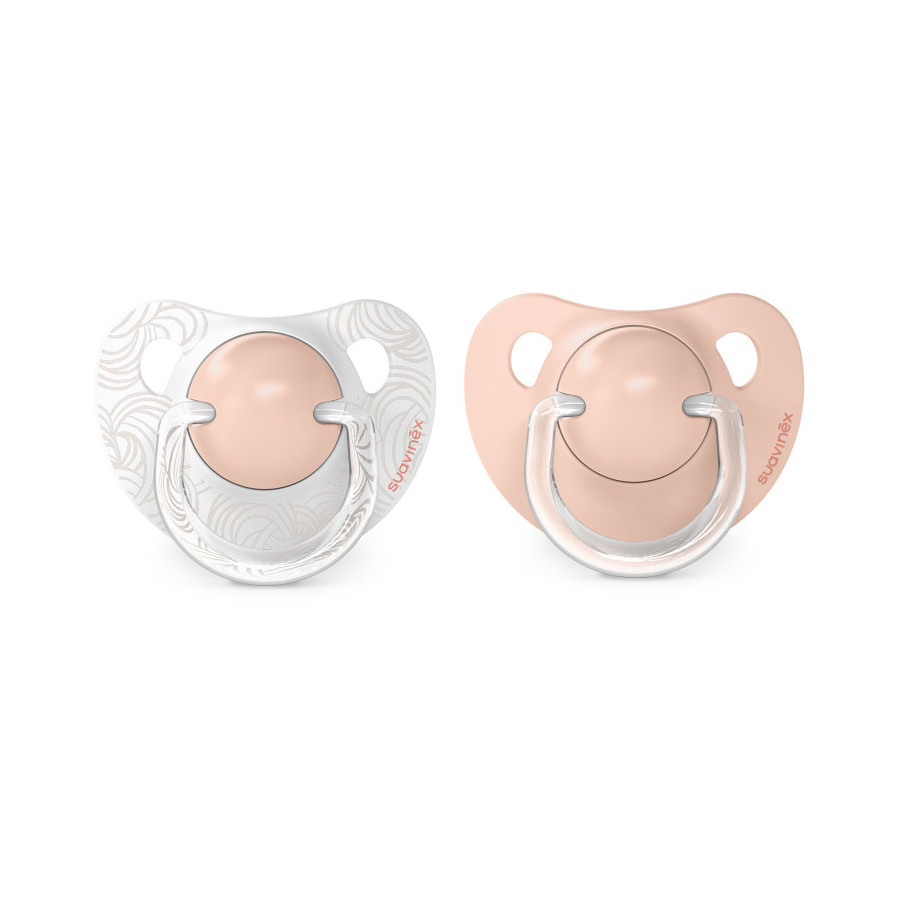 Suavinex Smoczek uspokajający anatomiczny 0-6m+ Dreams 2 sztuki