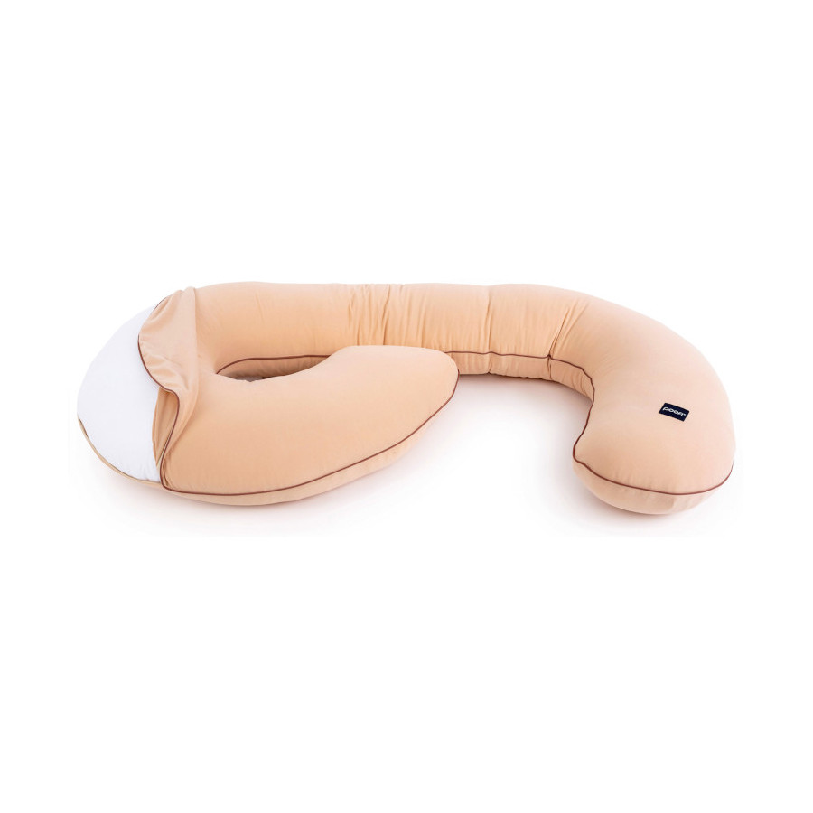 Poofi Pokrowiec bawełniany na poduszkę ciążową do spania Morela