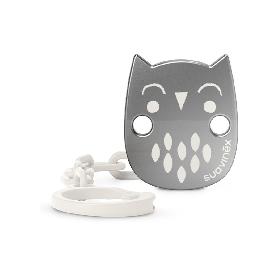 Suavinex Klips zawieszka na smoczek uspokajający Bonhomia