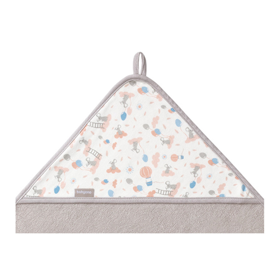 Babyono Okrycie kąpielowe ręcznik frotte 100x100cm