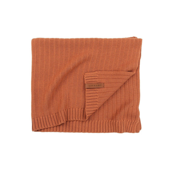 Yarnami Kocyk bawełniany Simple 80x100cm Nude