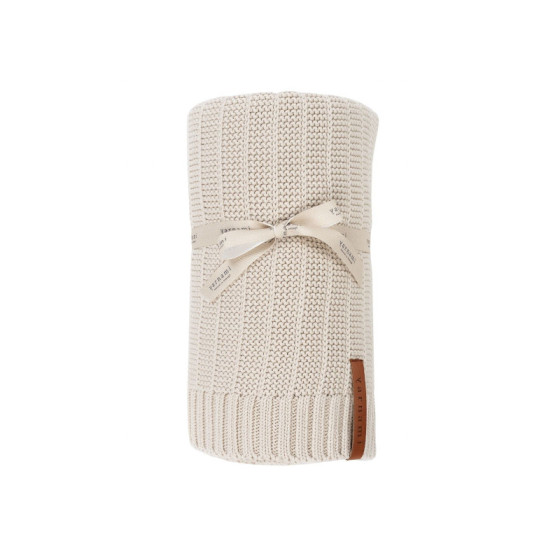 Yarnami Kocyk bawełniany Simple 80x100cm Nude