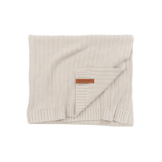 Yarnami Kocyk bawełniany Simple 80x100cm Nude