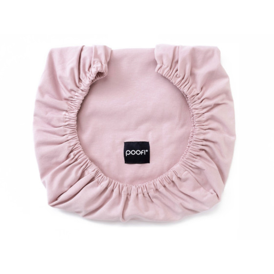 Poofi Prześcieradło bawełniane do dostawki 90x53cm Niebieskie