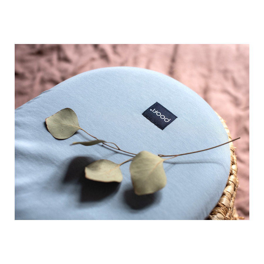 Poofi Prześcieradło bawełniane do wózka gondoli 75x35cm Latte