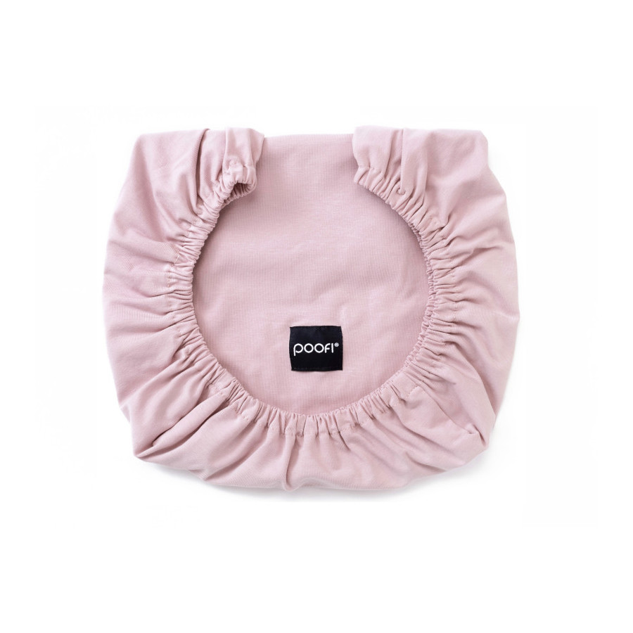 Poofi Prześcieradło bawełniane do wózka gondoli 75x35cm Latte