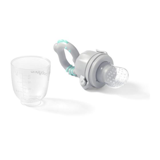 Babyono Gryzak do podawania pokarmów Dino