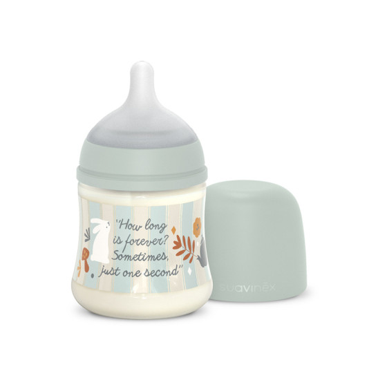 Suavinex Butelka antykolkowa 150 ml smoczek S 0m+ Wonderland