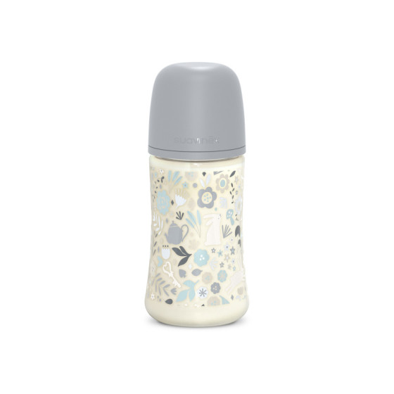 Suavinex Butelka antykolkowa 270 ml smoczek M 3m+ Wonderland
