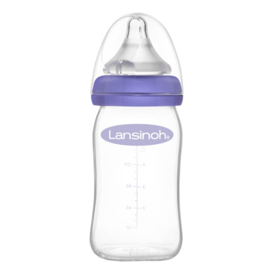 Lansinoh Butelka do karmienia Natural Wave 160ml wolny przepływ 2 szt.