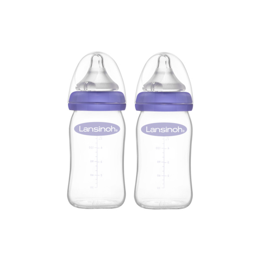 Lansinoh Butelka do karmienia Natural Wave 160ml wolny przepływ 2 szt.