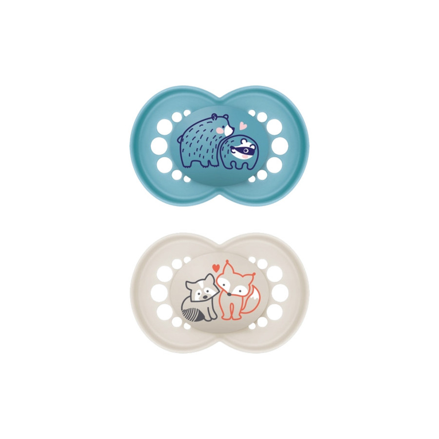 MAM Baby Smoczek uspokajający 6 miesięcy+ Original 2 sztuki