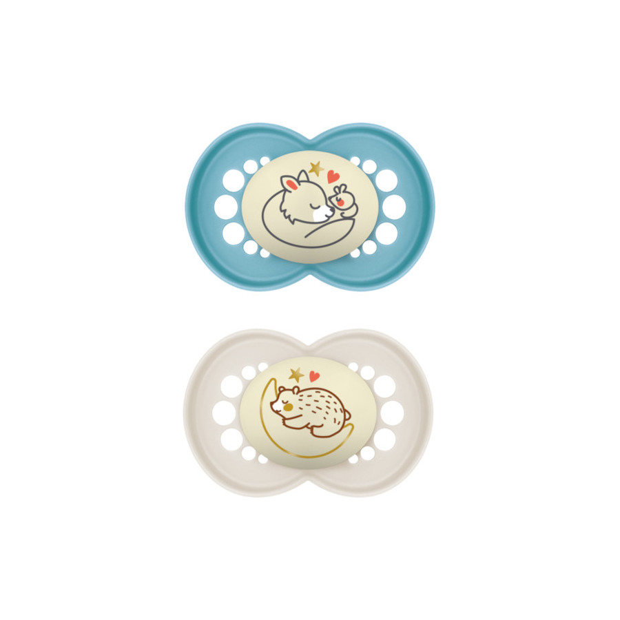 MAM Baby Smoczek uspokajający 6 miesięcy+ Original 2 sztuki