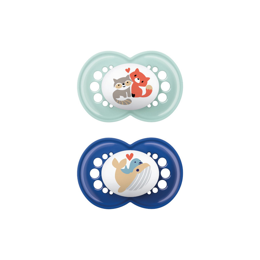 MAM Baby Smoczek uspokajający 16 miesięcy+ Original 2 sztuki