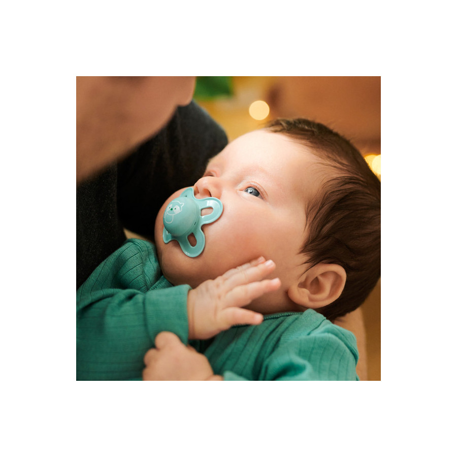 MAM Baby Smoczek uspokajający 6 miesięcy+ Original Day&Night 2 sztuki