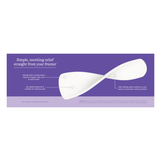 Lansinoh Wkłady regenerująco-chłodzące jednorazowe Padsicles 8 sztuk