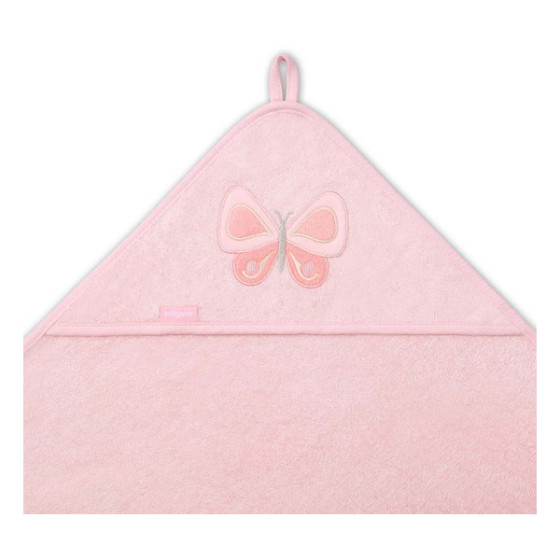 Babyono Okrycie kąpielowe dla dzieci ręcznik bambus 100x100cm