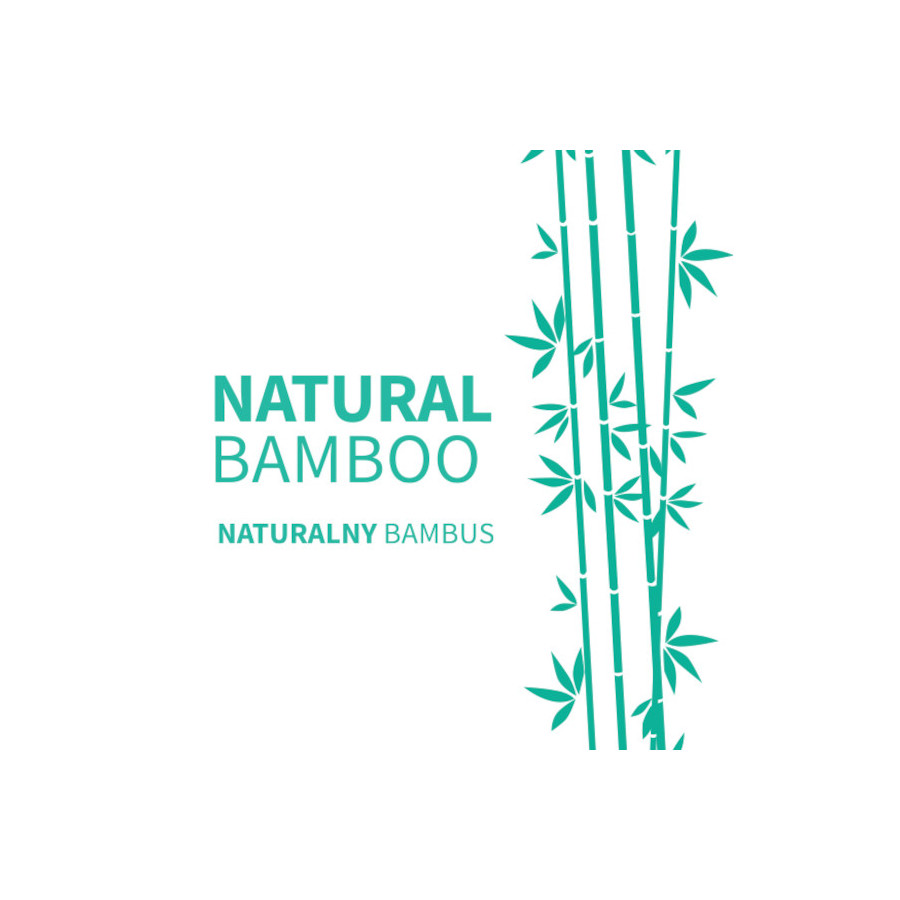 Babyono Okrycie kąpielowe dla dzieci ręcznik bambus 100x100cm