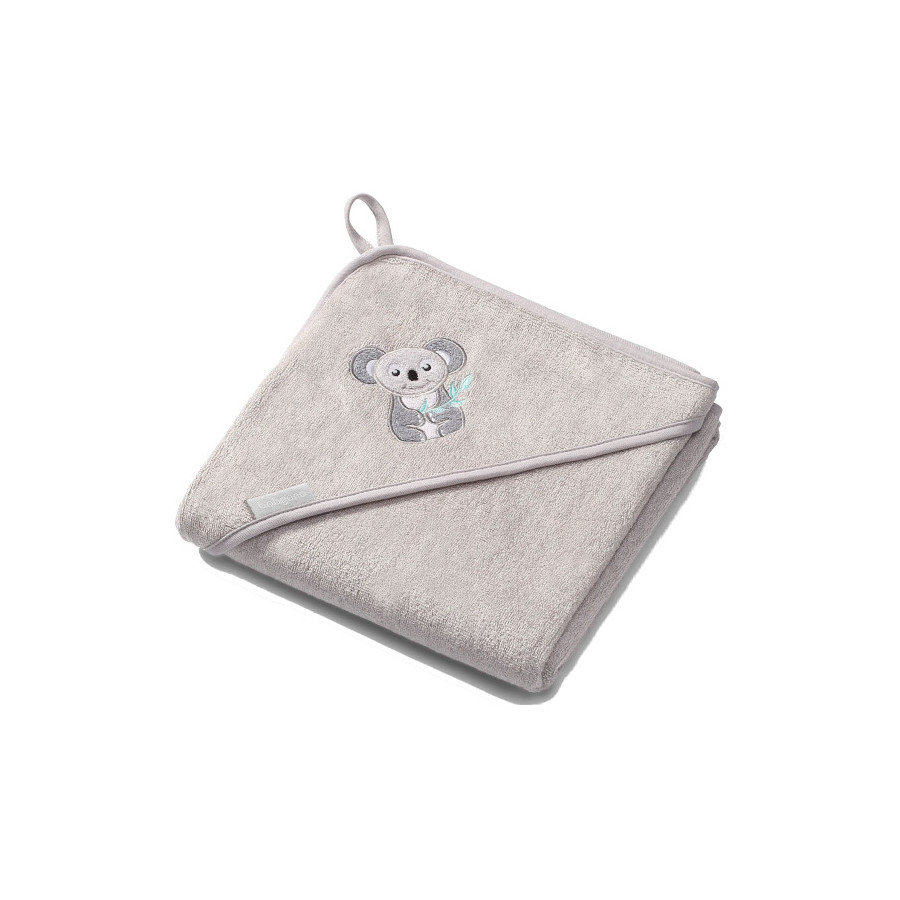 Babyono Okrycie kąpielowe dla dzieci ręcznik bambus 100x100cm