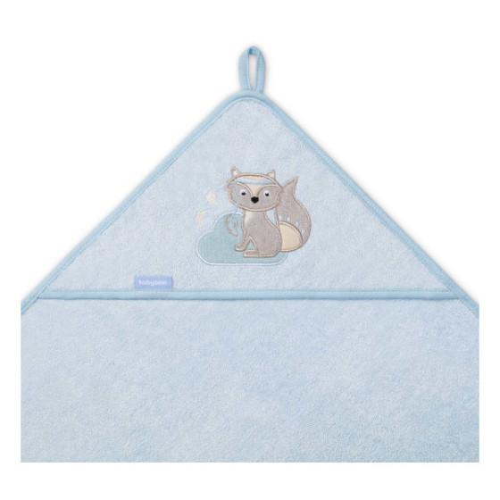 Babyono Okrycie kąpielowe dla dzieci ręcznik bambus 100x100cm