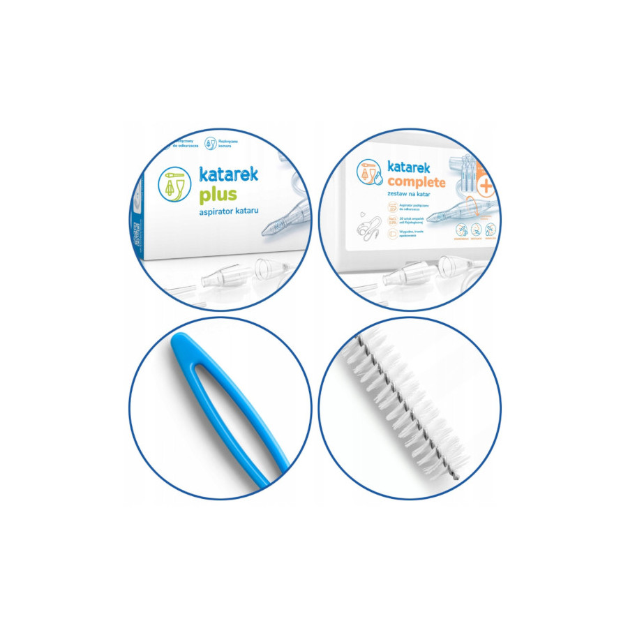 Katarek szczoteczka do czyszczenia aspiratora, wężyka, Katarek Plus