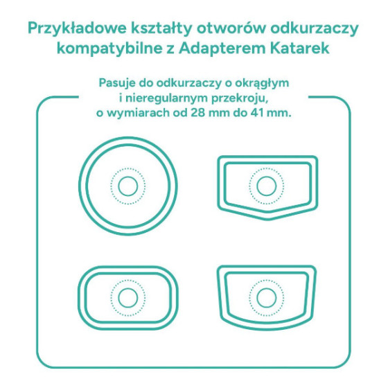 Katarek Adapter do odkurzacza pionowego do aspiratora Katarek