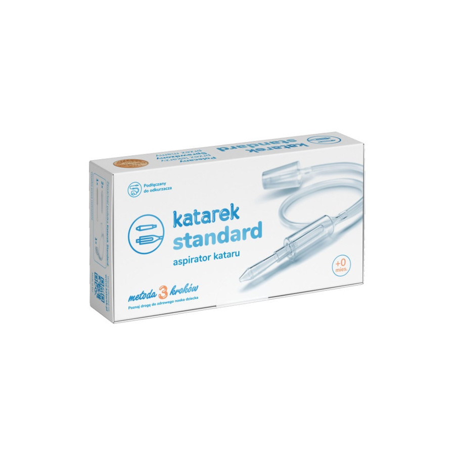 Katarek Standard aspirator do nosa dla niemowląt i dzieci do odkurzacza