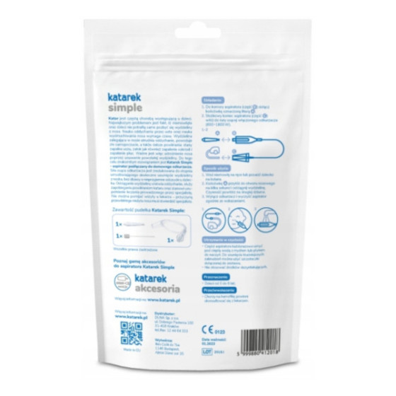 Katarek Simple Aspirator na Katar Odciągacz do Odkurzacza