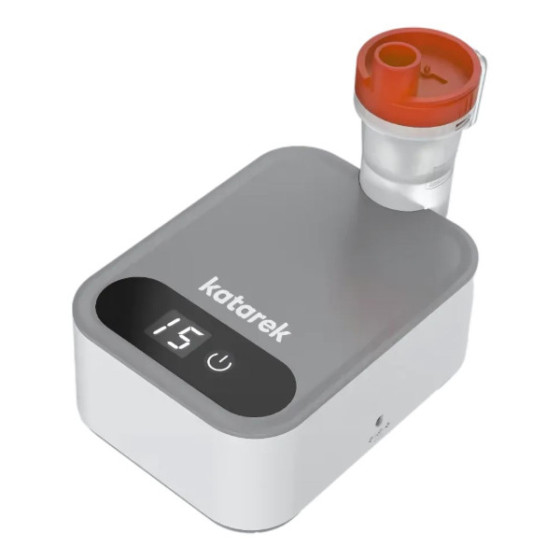 Katarek Nebulizator Kompresorowy Inhalator z timerem Uniwersalny