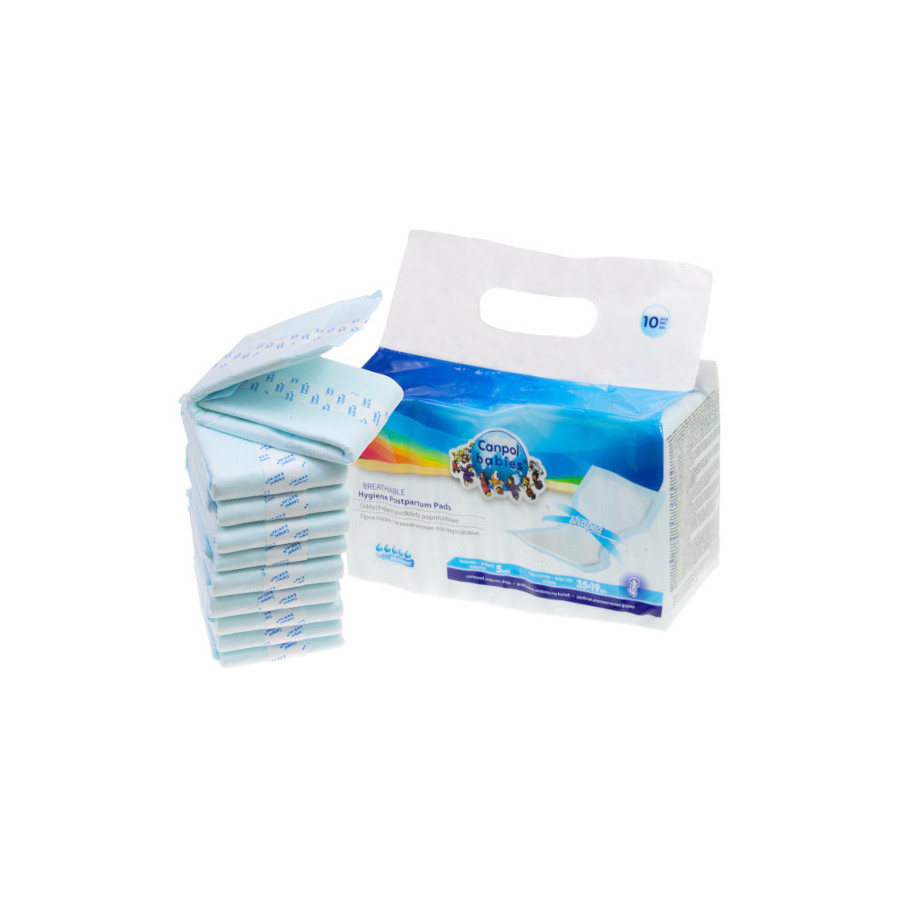 Canpol Podkłady poporodowe wysokochłonne 10 sztuk