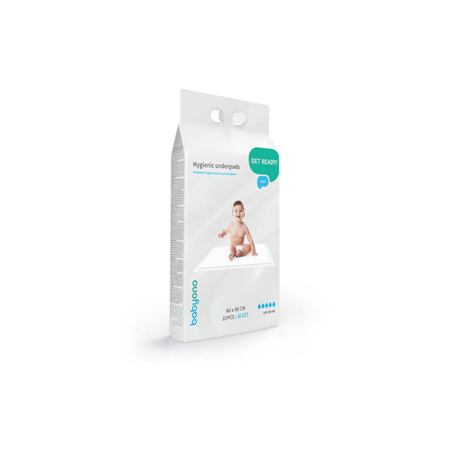 Babyono Podkłady do przewijania 60x90cm higieniczne 20 sztuk