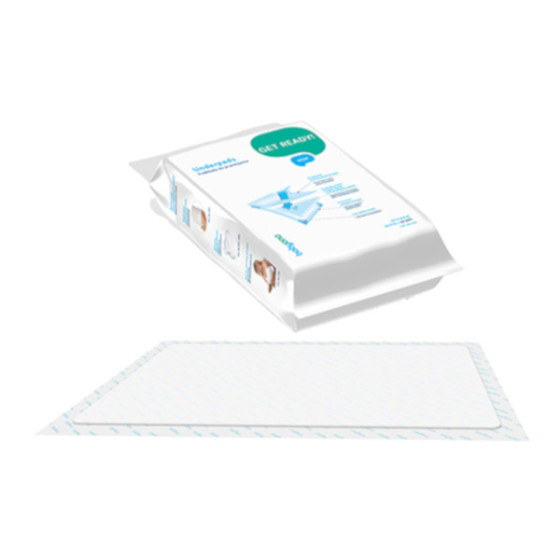 Babyono Podkłady do przewijania 60x90cm higieniczne 10 sztuk