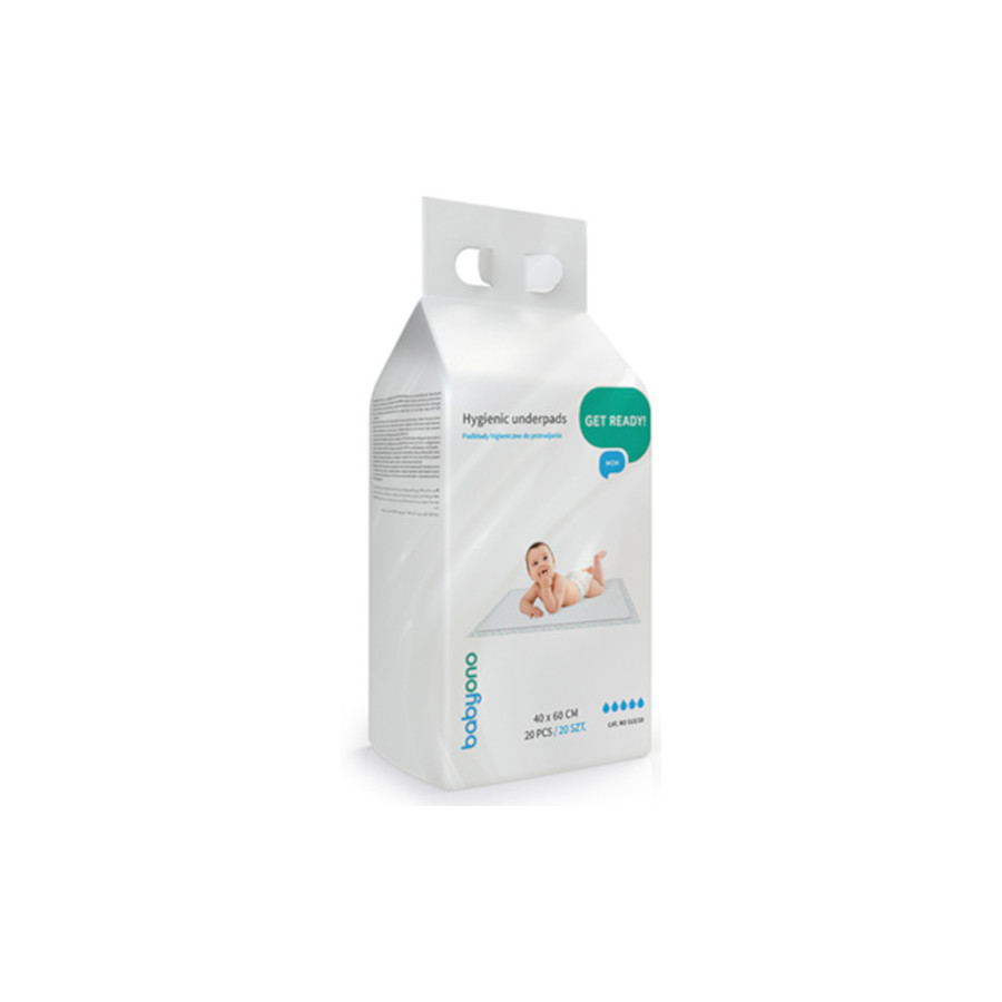 Babyono Podkłady do przewijania 40x60cm higieniczne 20 sztuk