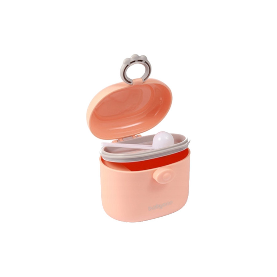 Babyono Pojemnik na mleko w proszku przenośny z łyżeczką
