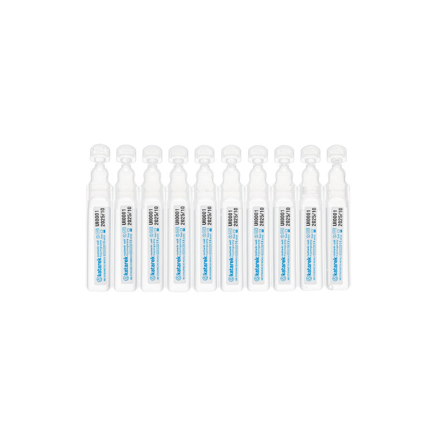 Katarek Secure+ roztwór sól fizjologiczna NaCI 0,9% 5ml x 10 sztuk