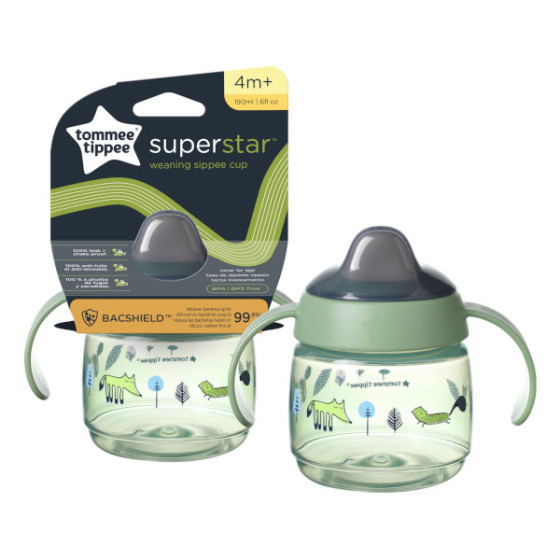 Tommee Tippee Kubek Niekapek z uchwytem Superstar 190 ml
