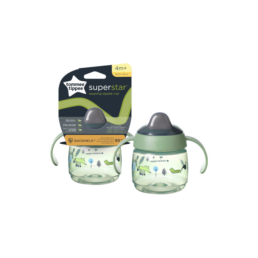 Tommee Tippee Kubek Niekapek z uchwytem Superstar 190 ml