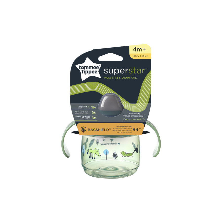 Tommee Tippee Kubek Niekapek z uchwytem Superstar 190 ml