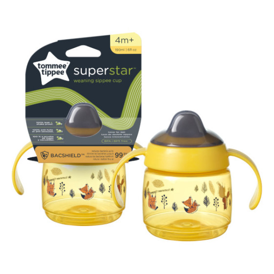 Tommee Tippee Kubek Niekapek z uchwytem Superstar 190 ml