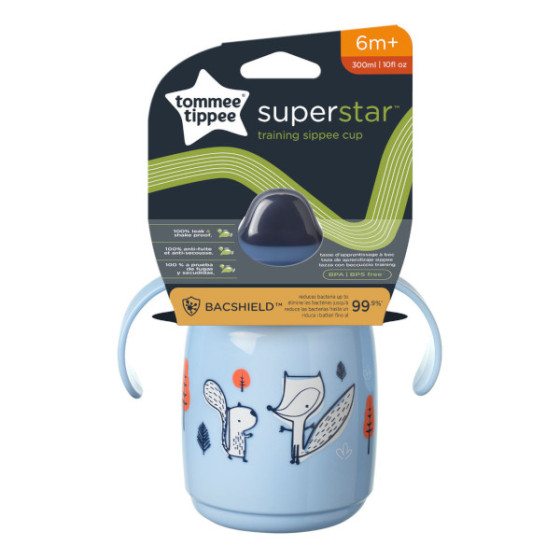 Tommee Tippee Kubek Niekapek z uchwytem Superstar 300 ml